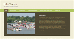 Desktop Screenshot of lake-santee.com