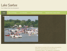 Tablet Screenshot of lake-santee.com